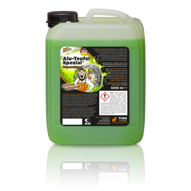 Tuga Chemie Alu-Teufel Spezial Nettoyant de jantes - Vert - 5000ml - Vainqueur du test!