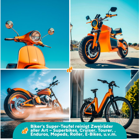 Tuga Chemie Biker's Super-Teufel - Jaune - 1000ml