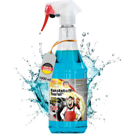 Tuga Chemie Kunststoff-Teufel Nettoyant plastique universel - Bleu- 1000ml