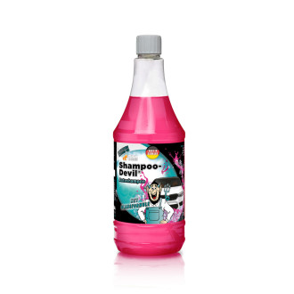 Tuga Chemie Shampoo-Teufel - Shampoing pour lavage de voiture - Rose - 1000ml - avec formule Gloss