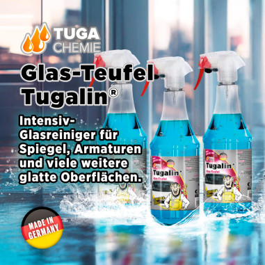 Tuga Chemie Tugalin Nano Nettoyant pour vitres - Bleu- 1000ml