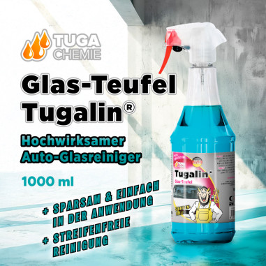 Tuga Chemie Tugalin Nano Nettoyant pour vitres - Bleu- 1000ml