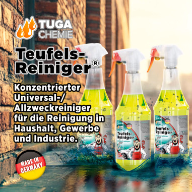 Tuga Chemie Teufels-Reiniger Nettoyant industriel - Jaune - 1000ml