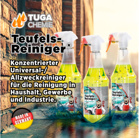 Tuga Chemie Teufels-Reiniger Nettoyant industriel - Jaune - 1000ml