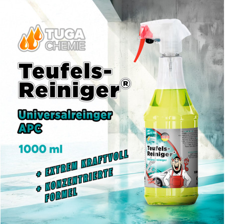 Tuga Chemie Teufels-Reiniger Nettoyant industriel - Jaune - 1000ml