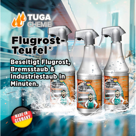 Tuga Chemie Tugarex Rust-Devil Décontaminant ferreux - 1000ml
