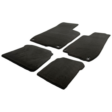 AutoStyle Set de tapis de sol en velours sur mesure pour Peugeot 208 / Opel Corsa F / Citroën DS3 Crossback 2019- (excl. Electri