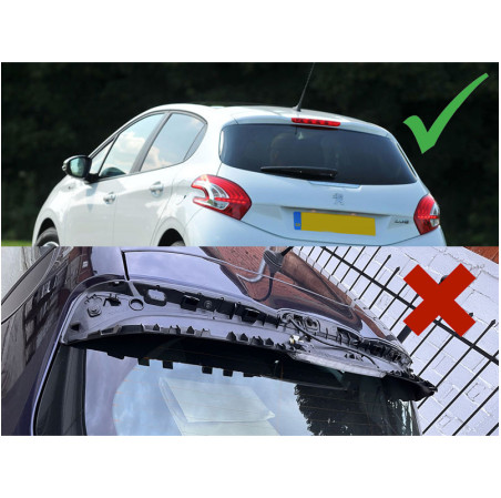 Motordrome Becquet de Toit sur mesure pour Peugeot 208 3/5-portes 2012-2019 (PU)