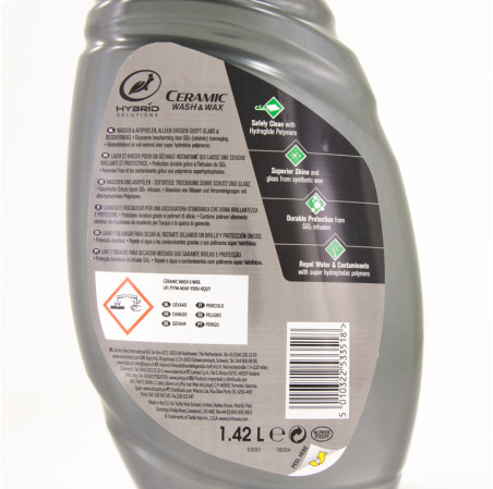 Turtle Wax 53351 Hybrid Solutions Ceramic Wash & Wax 1,42L
