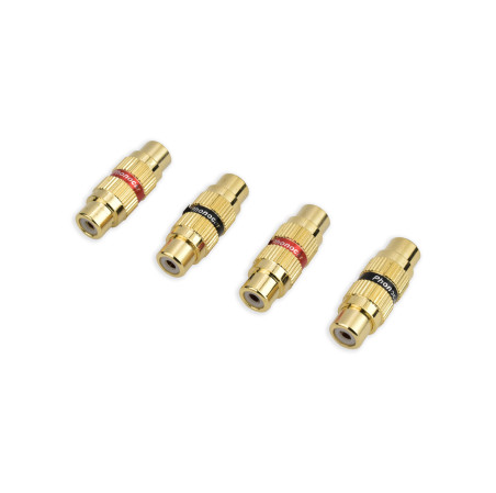 CONNECTEUR RCA FEMELLE/ FEMELLE