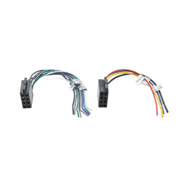 CABLE AUTORADIO ISO MALE ALIM+4HP