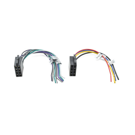 CABLE AUTORADIO ISO MALE ALIM+4HP