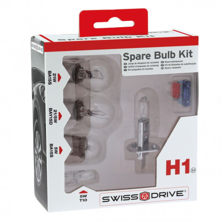 Coffret ampoules homologues 12v h1