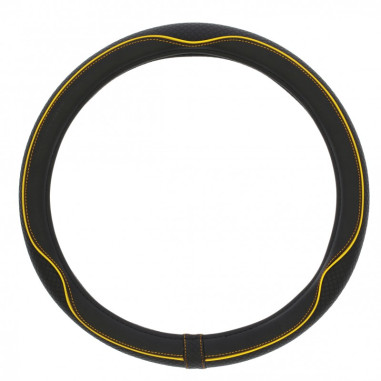 Swiss drive couvre-volant centauro 37-39cm. noir/jaune