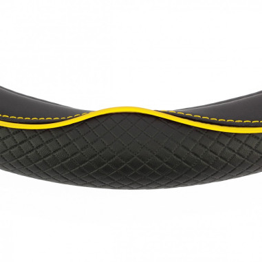 Swiss drive couvre-volant centauro 37-39cm. noir/jaune