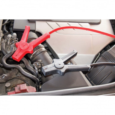 Swiss drive cables de demarrage rec.cuivre 220amp. 18mm². 3,0m. gs-tuv.
