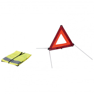 Car+ Composé D'Un Triangle Et D'Un Gilet Réfléchissant Dont Le But Est De Vous Garantir Une Sécurité Totale En Ayant Tous Les Ac 2