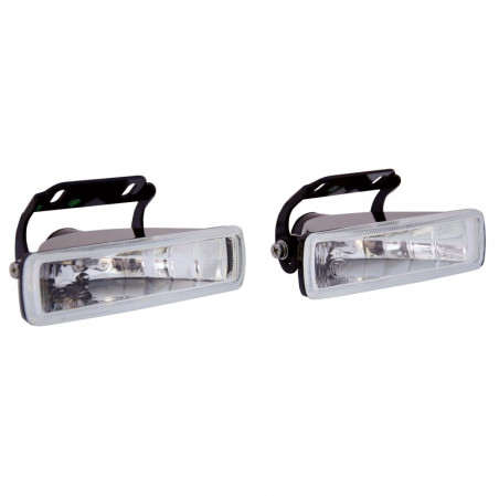 Car+ feux de route et antibrouillard rect h3 212v 55w