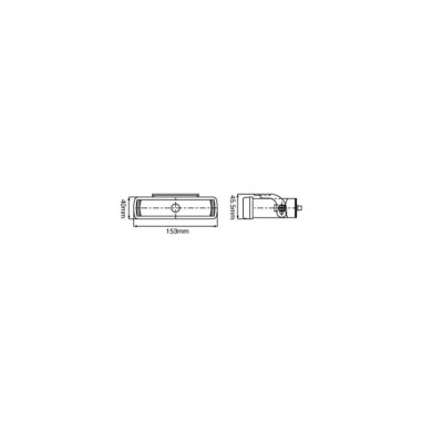 Car+ feux de route et antibrouillard rect h3 212v 55w