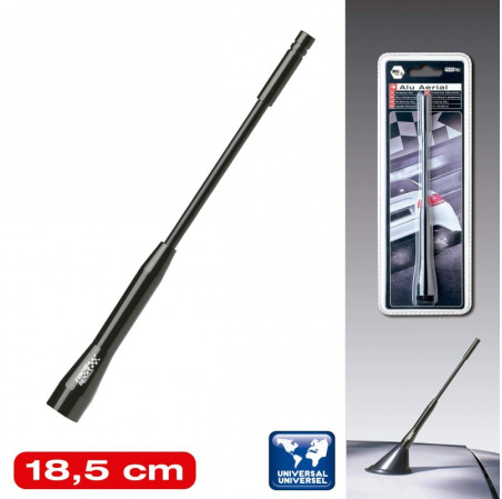 Antenne alu 16v tuning noir
