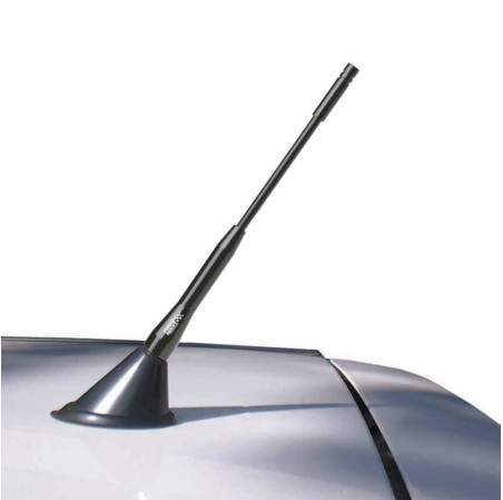 Antenne alu 16v tuning noir