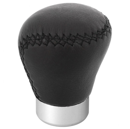 Pommeau de levier de vitesse noir universel SWISS DRIVE, pour véhicules sans bague de marche arrière.