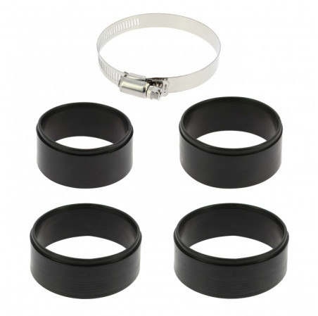 Filtre a air universel stream vert + 4 bagues