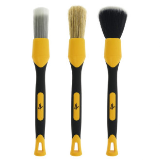Pinceaux de detail multi-usage billionaire 3pcs 2