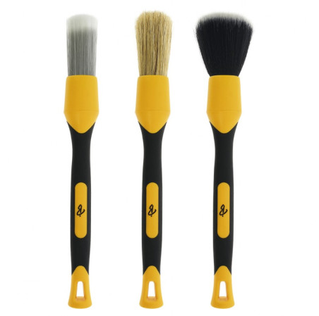 Pinceaux de detail multi-usage billionaire 3pcs