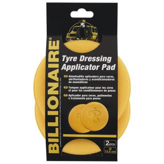 Tampons applicateur mousse vinyles/plastiques billionaire 2pcs
