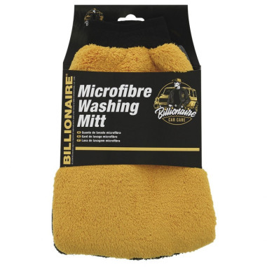 Billionaire. Dimension : 26 X 18 Cm GANT DE LAVAGE EN MICRFOBIRE 26*18CM BILLIONAIRE