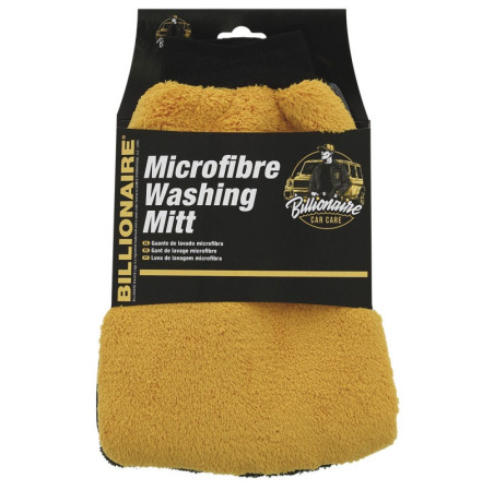 Billionaire. Dimension : 26 X 18 Cm GANT DE LAVAGE EN MICRFOBIRE 26*18CM BILLIONAIRE