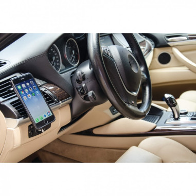 Pulse support rectangle telephone aimante/grille ventilation