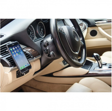 Pulse support rectangle telephone aimante/grille ventilation