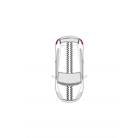 Car deco racing bandes full color