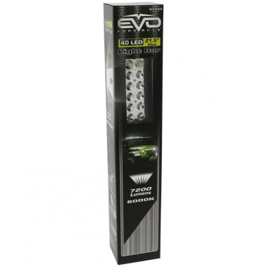 Evo formance 120w led bar light 40 leds - 6000k blanc pure - 1pc