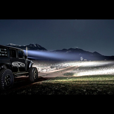 Evo formance 120w led bar light 40 leds - 6000k blanc pure - 1pc