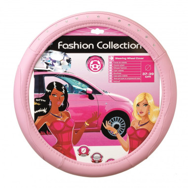 Couvre volant en faux diamants de marque CAR+. Protégez votre volant et donnez lui une touche unique et différente grâce à cet é