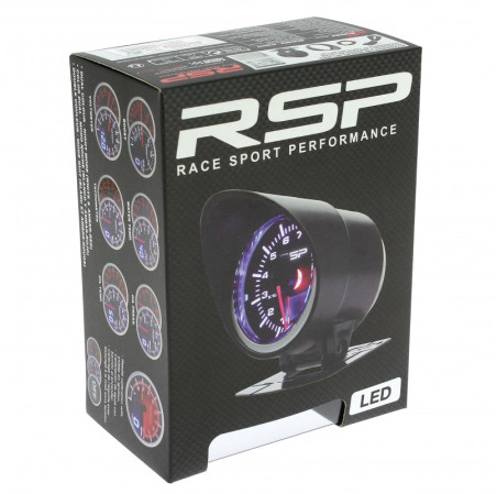 Race sport manometre de pression de turbo rsp d.52mm led