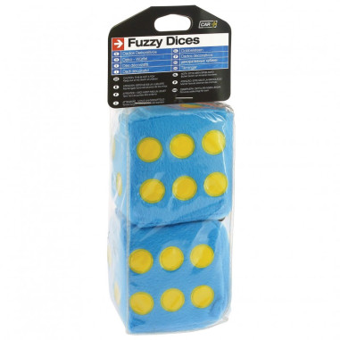 Dés décoratifs de 9×9 cm de marque CAR+, réalisés avec un matériau en tissu doux pour un toucher beaucoup plus agréable. Disponi