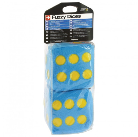 Dés décoratifs de 9×9 cm de marque CAR+, réalisés avec un matériau en tissu doux pour un toucher beaucoup plus agréable. Disponi