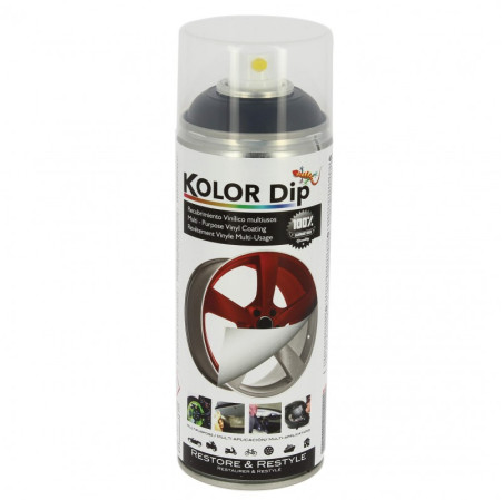 Kolor dip peinture finition noire - spray 400 ml