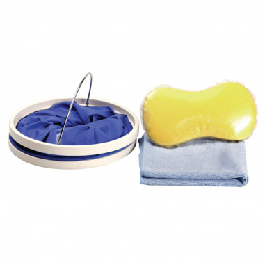 Kit nettoyage mr kleen seau + eponge + chiffon