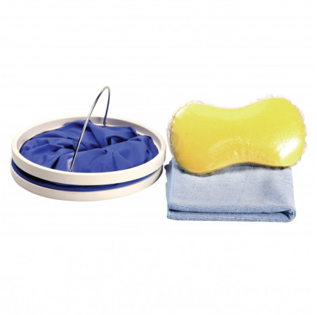 Kit nettoyage mr kleen seau + eponge + chiffon