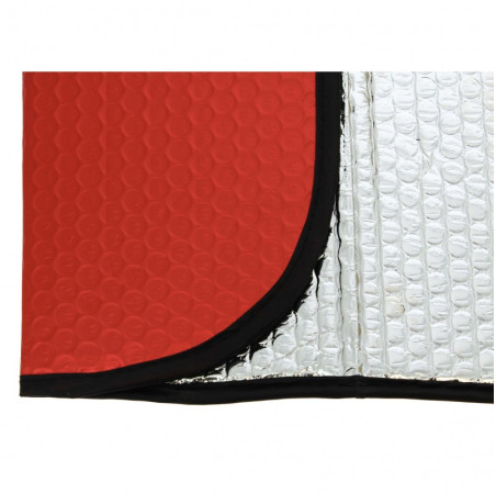 Pare-soleil avant matt series rouge t.l. 145x70cm