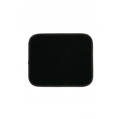 Ensemble universel de quatre tapis pour la voiture de marque CAR+. Dimensions : 44 x 65 cm à l'avant et 45 x 34 cm à l'arrière.