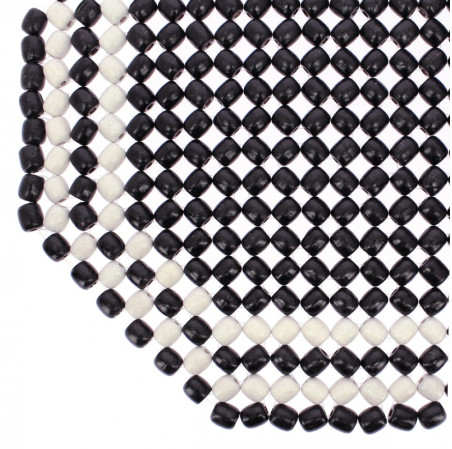 Couvre siège Baobab SWISS DRIVE. Couleur : Noir et Blanc. Dimension : 127 x 38 cm. 1pc.