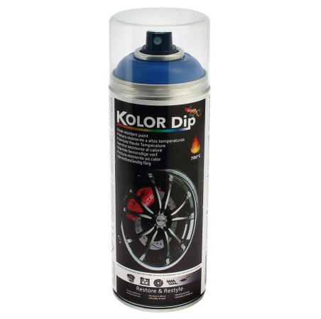 Kolor dip peinture etrier bleu resistante a la chaleur