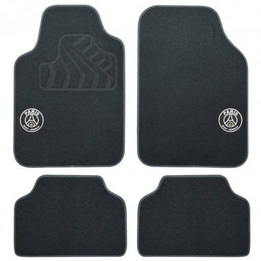 Lot de 4 tapis moquette universel aux couleurs du PSG