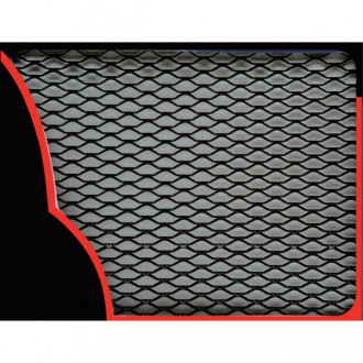 Swiss drive grille alu 33x100cm noir 2